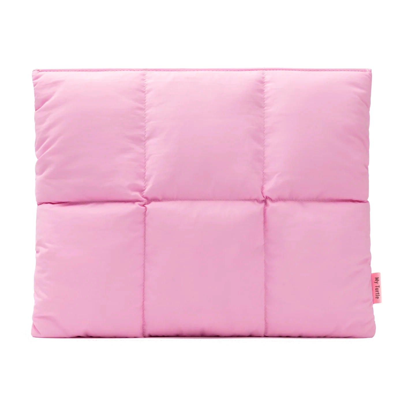 Baby Pink Macbook Puffy Laptop Sleeve - Puffy Laptop Sleeve | My Turtle